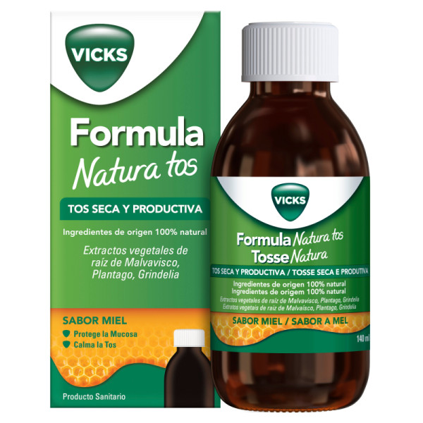 Vicks Xarope Tosse Natura Adultos 140ml